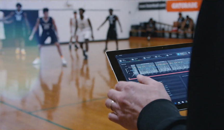 tecnologia de monitoramento em esporte - basquete